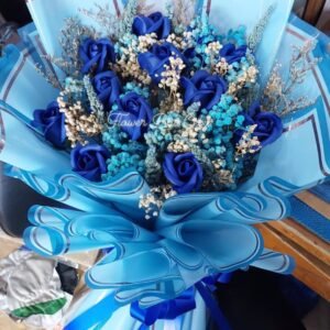 Blue Rose Bouquet