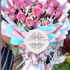 Deluxe Pink Rose Bouquet