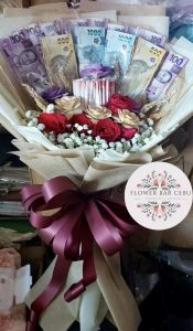 The Millionaire’s Garden: Custom Money & Rose Wrap