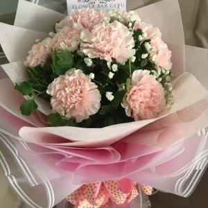 Sweet Devotion Pink Carnation Arrangement