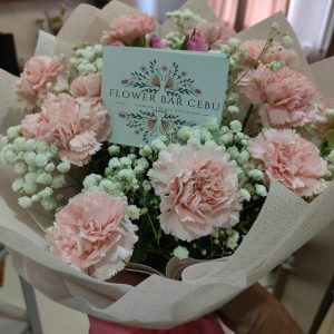 Sweet Grace Pink Carnation Bouquet
